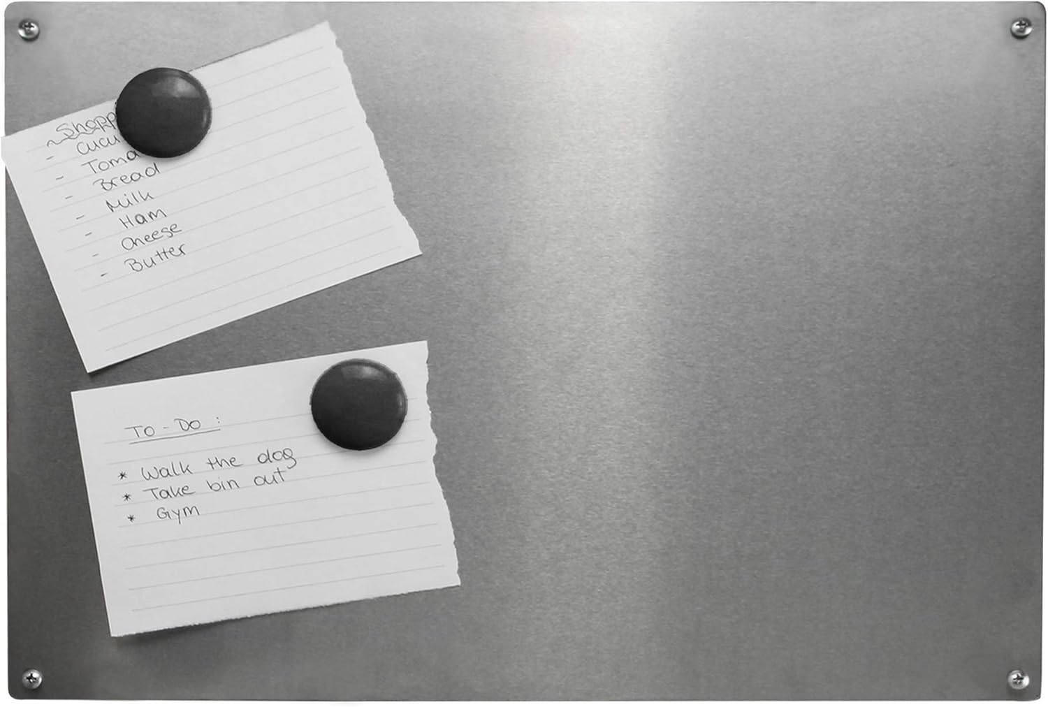 Notice Board Steel A3 Size Memo Board 4 Included