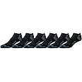Amazon Essentials Men's Performance Comfortable Cotton Cushioned Breathable Athletic No-Show Sports Socks, 6 Pairs