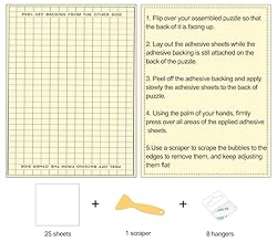 25 Puzzle Saver Sheets - 4 1000 Piece Jigsaw