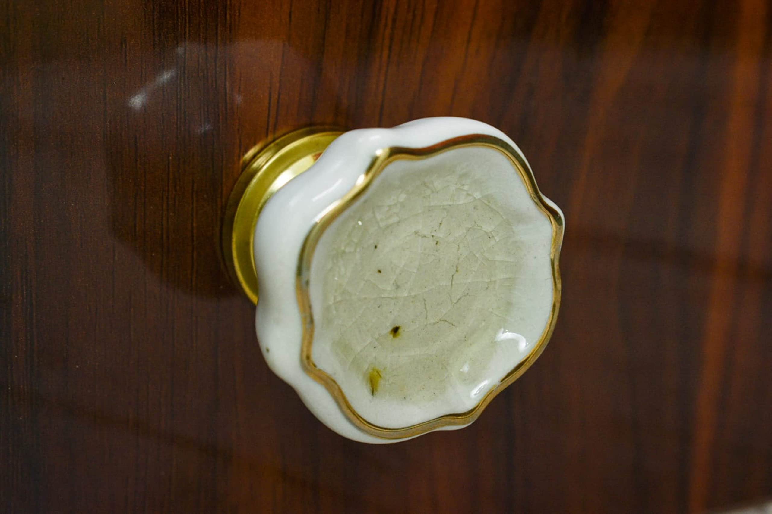 ARTISNO Sea Glass Knob - Creme - Unique Cabinet Pulls, Beautiful Drawer Knobs, Decorative Knobs, Dresser Knobs, Drawer Pulls, Knobs and Pulls