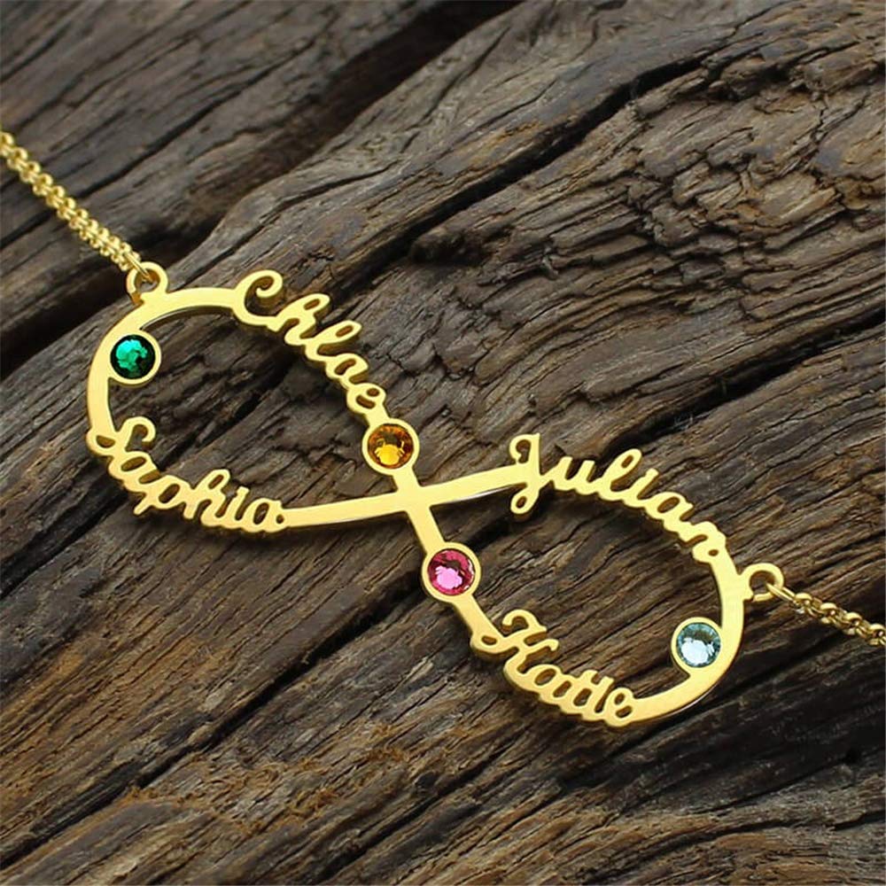 set adil Infinity 4 Named Birthstone 