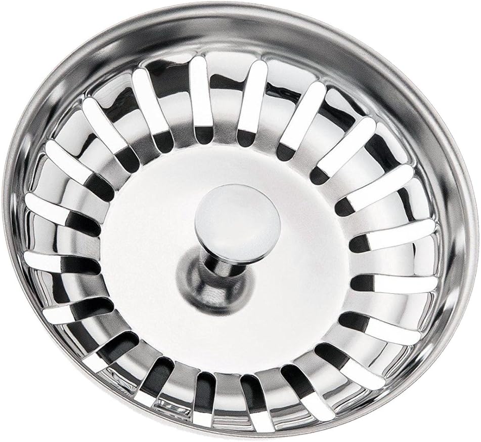 Stainless Steel Kitchen Sink Strainer Plug 79.2mm Double-Layer(1 Pack)