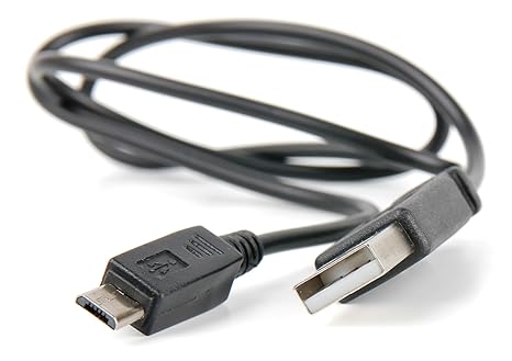 DURAGADGET Daten- und Ladekabel mit Standard-USB und Micro-USB – kompatibel mit 7 Zoll Clementoni Clempad 6+ und 8' ClemPad 6
