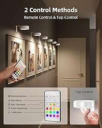 EZVALO Picture Lights for Wall, 2000mAh