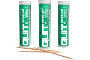 Xero Picks Infused Flavored Toothpicks to Help Quit Smoking - Nicotine Free (Wintergreen, 3 Pack)