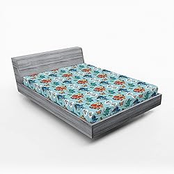 Ambesonne Pirates Fitted Sheet Set, Pirates