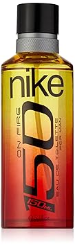 Nike N150 On Fire EDT N/S for Men, Orange, 150ml