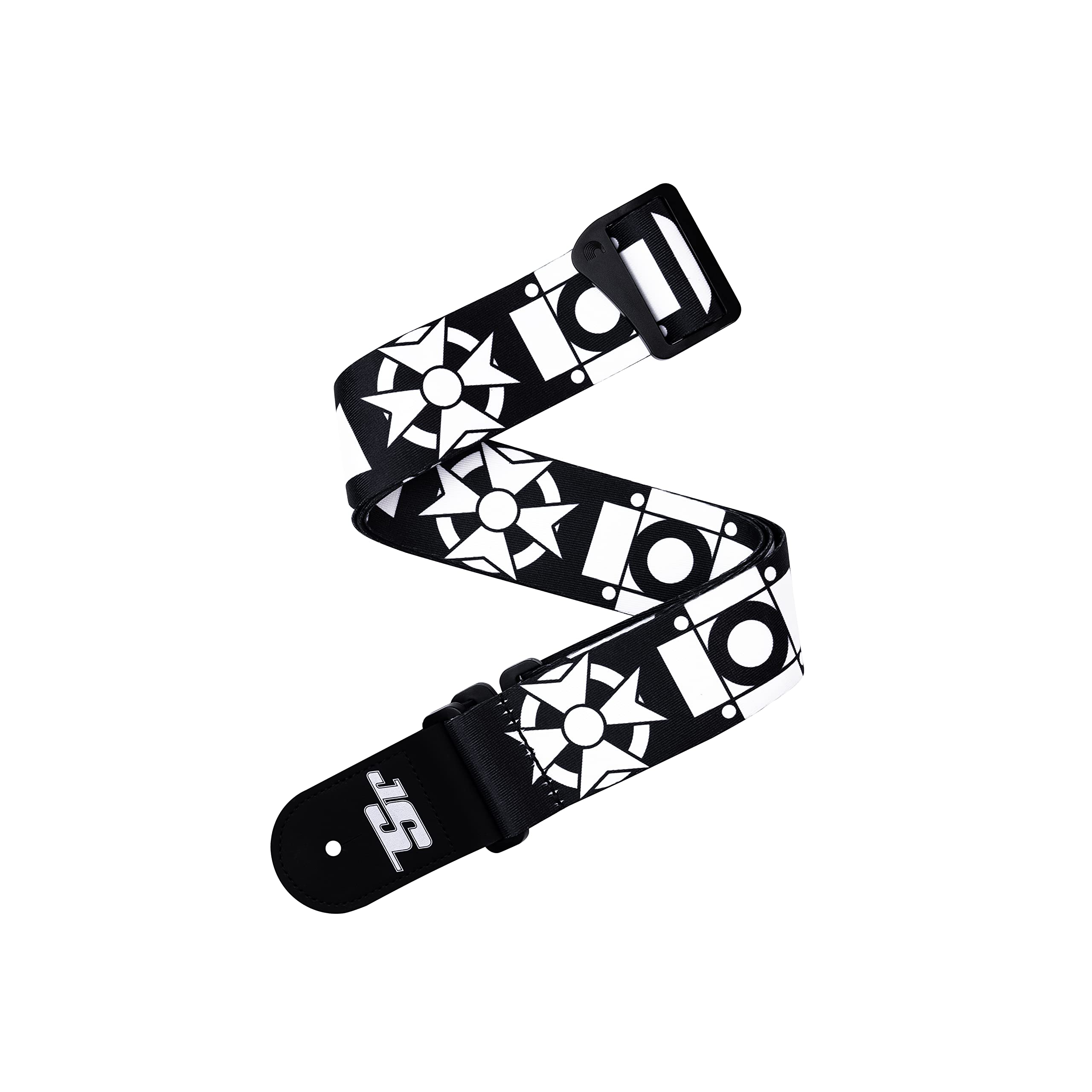 D'Addario Joe Satriani Swivel Guitar Strap, Crosses