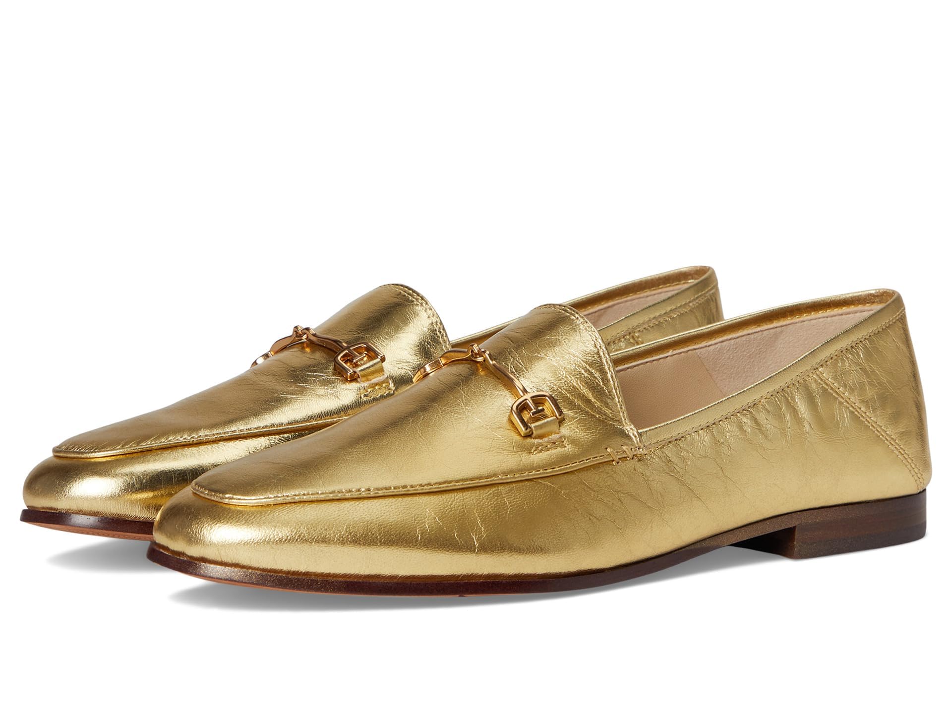 Sam Edelman Women's Loraine Loafer, Amber Gold, 5.5 Image