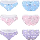 Littleforbig Women's Ladies Soft Smooth Silky Underwear Comfortable Hipster Briefs Babydoll Dreamy Galaxy 4 Pack Panties Set