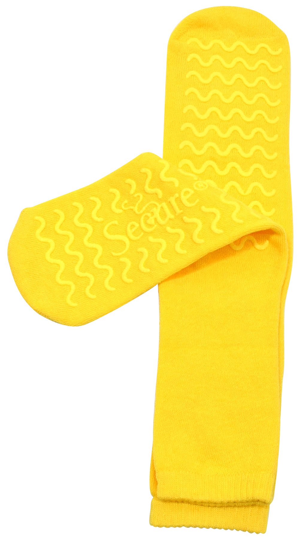 Secure (One Pair) NonSkid Slipper Hospital Socks for Fall