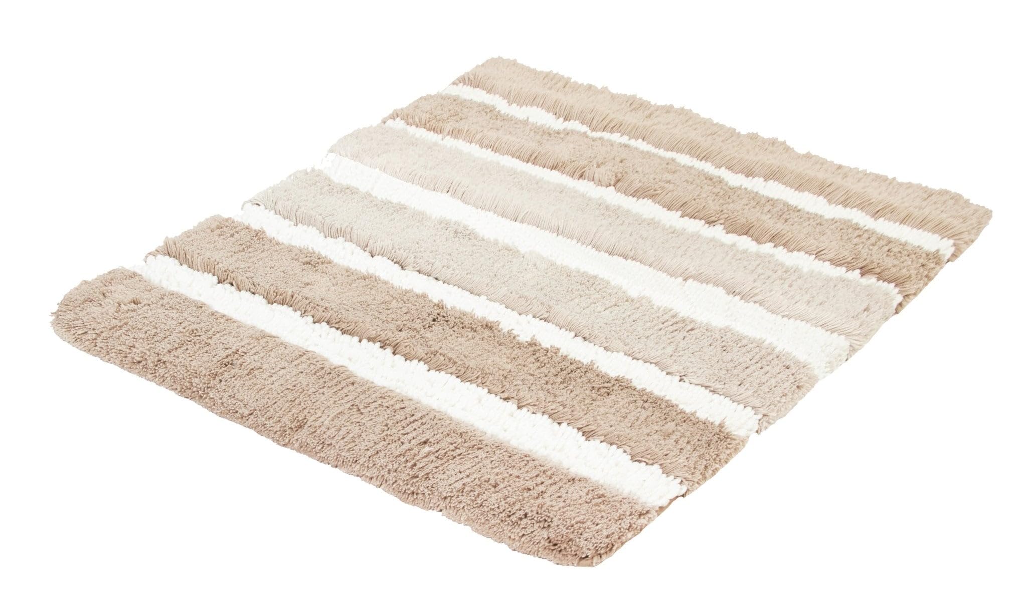 Kleine Wolke "Phoenix Bath Mat, Taupe, 60 x 60 cm