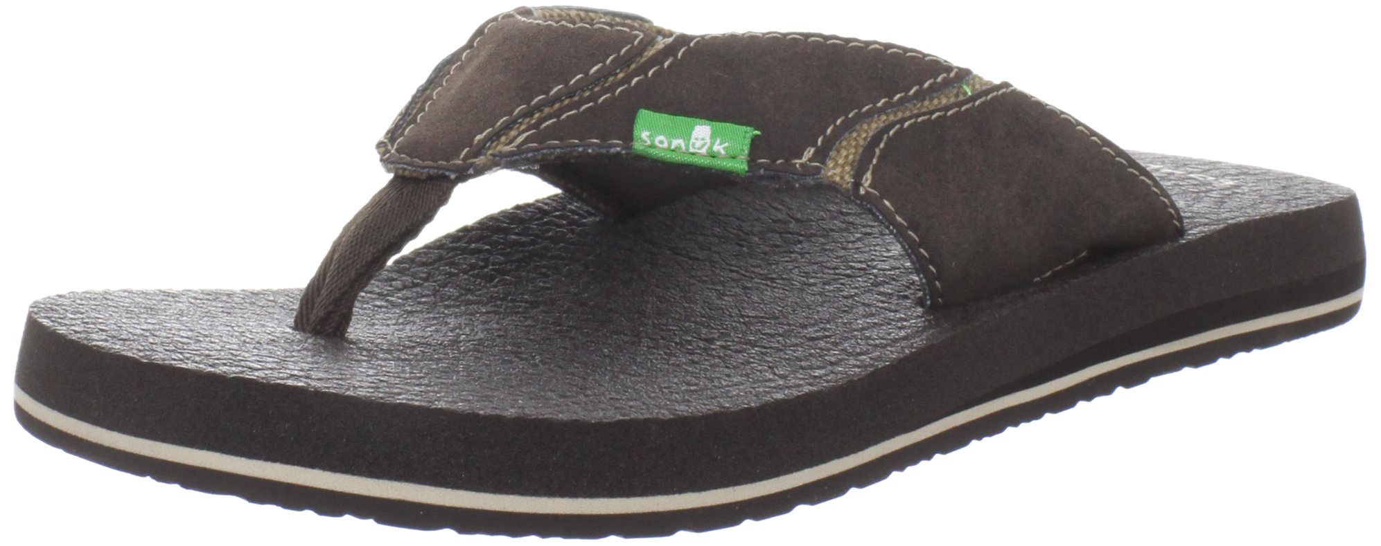 sanuk men's fault line flip flop
