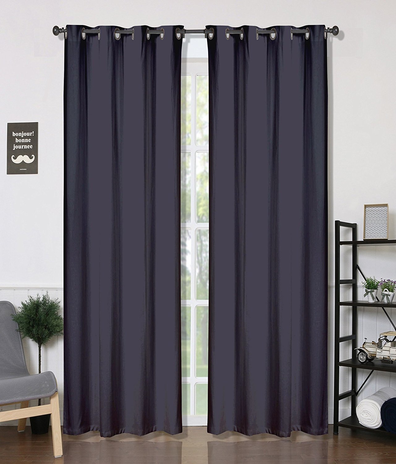 Buy Blackout Curtain Blocks Out Sunlight And Harmful Uv Rays