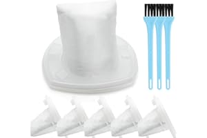 PWEOW VF110 Replacement Filter for Black and Decker Dustbuster Handheld Cordless Vacuum Filters CHV1410L CHV9610 CHV1210 CHV1510 CHV1410 CHV1410B BDH2000L, 6-Pack