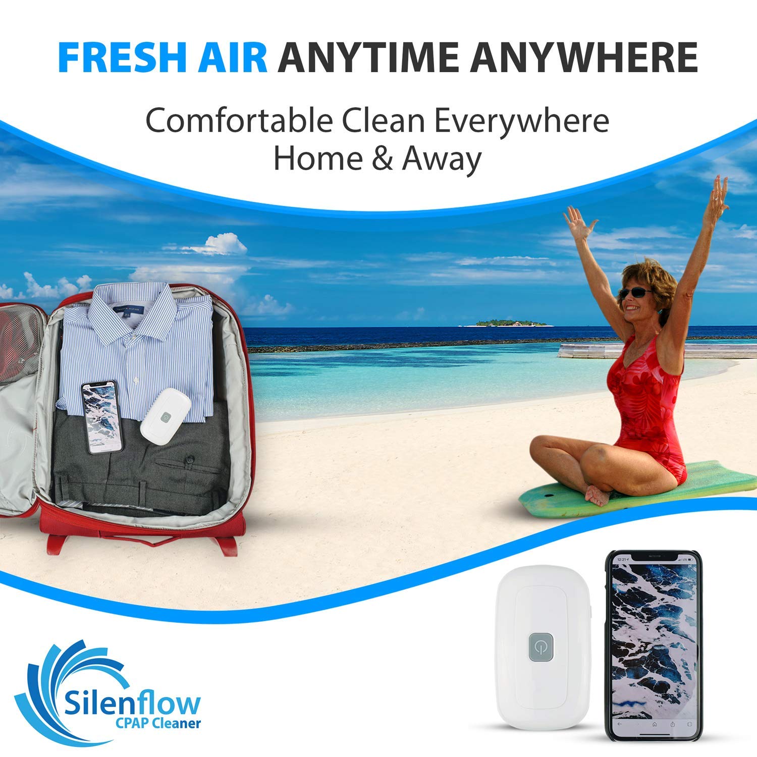 SilenFlow CPAP Cleaner Say Goodbye to Everyday Hand Washing with The