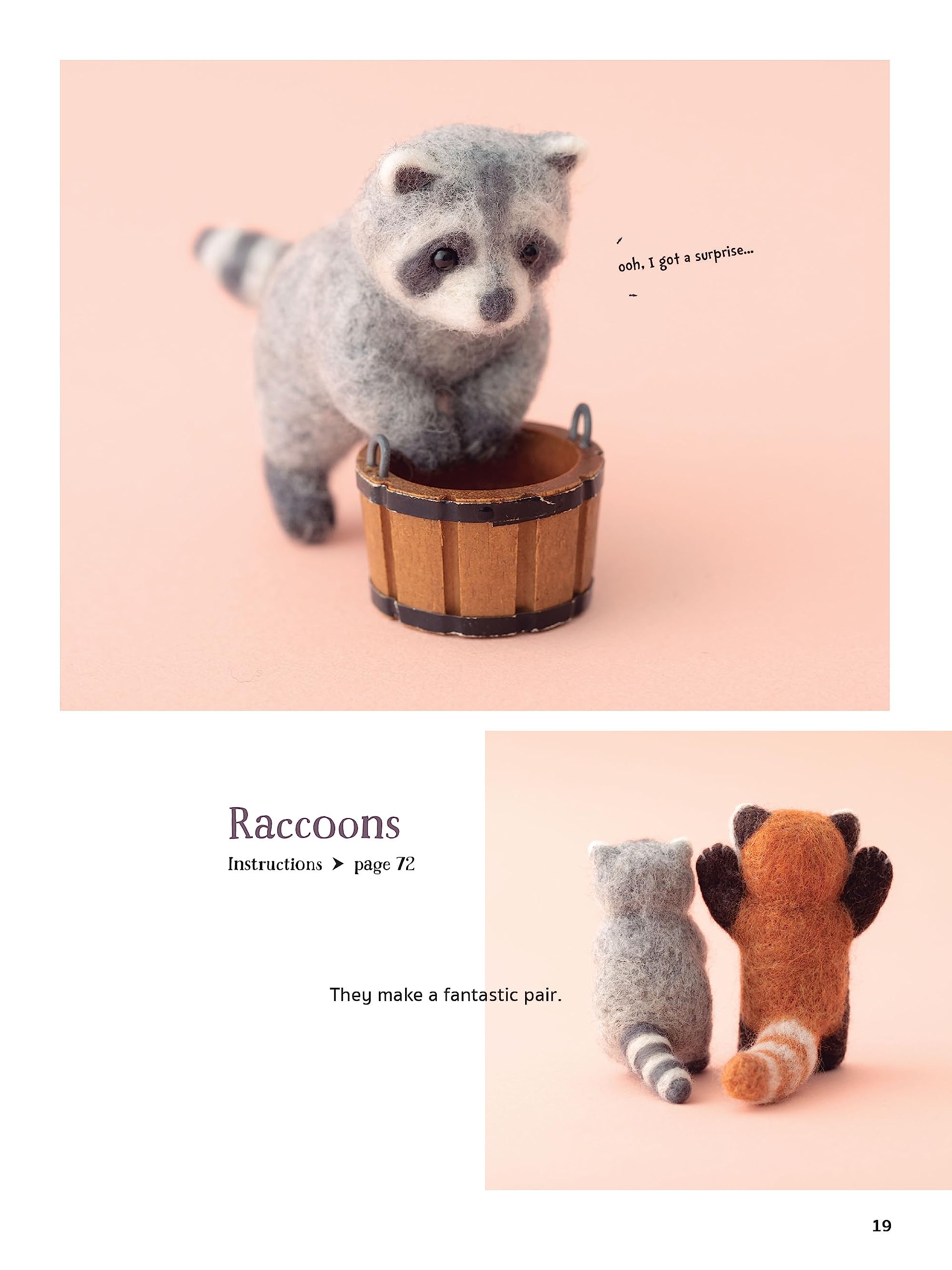 Irresistible Felted Baby Animals: Needle Felted Cuties from Puppies to Pandas (with Actual-Sized Diagrams)