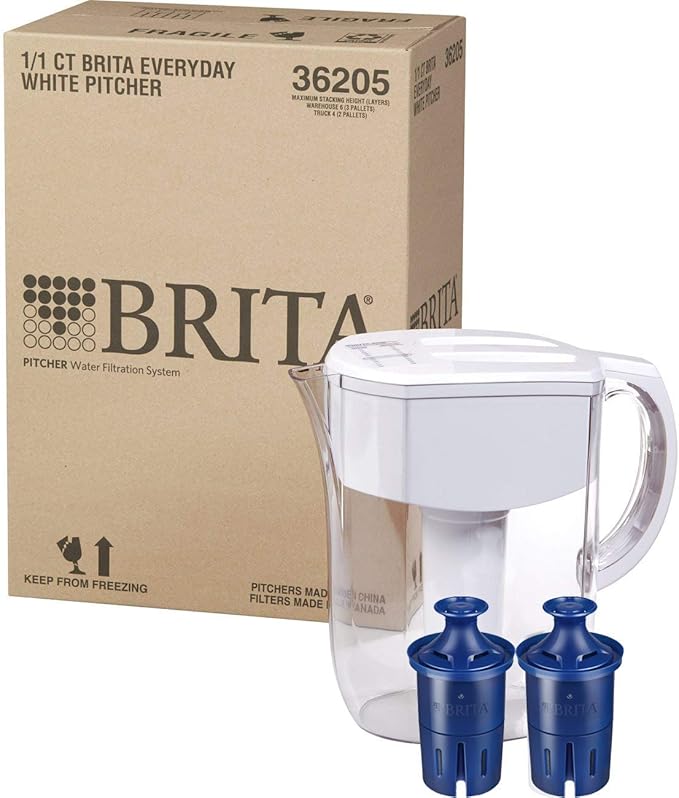 Brita Pitchers Clorox Large 10 Cup Everyday Bundle with