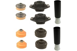 LAIPZ Rear Suspension Shock Strut Mount Bump Stop 10 pc KIT for BMW E90 E92 E82 E87