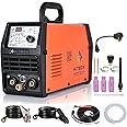 HITBOX Cold TIG Welder with Pulse, 110V/220V 200Amp DC Professional Aluminum Welding Machine Featuring Stick/MMA/IGBT, Exquisite All-Round Arc Welder, Offering You Excellent Cost Performance(HBT2000P)