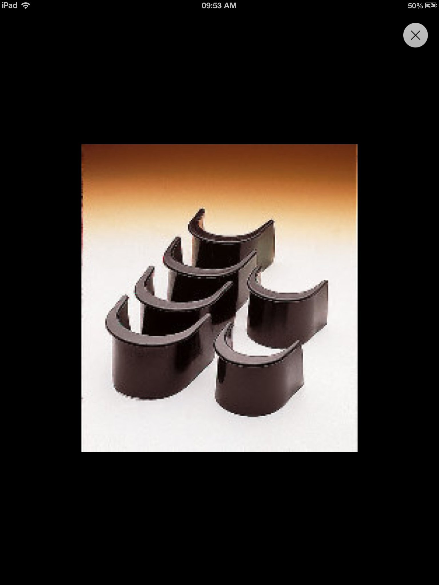 6 x Universal Pocket liners for English Pool Tables standard size 2" Pool ball