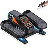 Under Desk Elliptical Machine, Electric Elliptical as Seen on TV for Seniors Adults with 15 Adjustable Speed, Quiet & Portable Electric Seated Pedal Exerciser with Remote Control & 5 Auto Mode