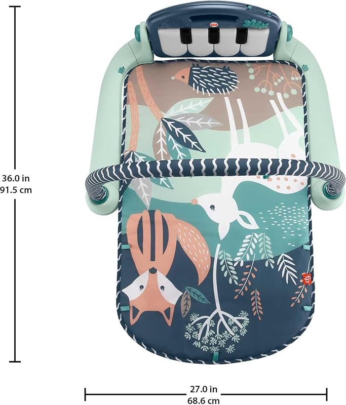 Gimnasio Piano Kick & Play para Bebé, Navy Fawn