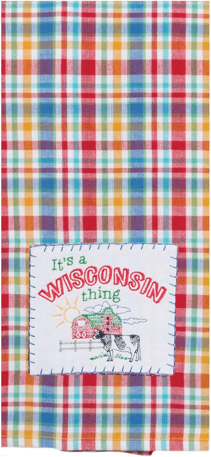 Amazon Kay Dee Designs ST Thing Wisconsin APPL Tea Dish Towel 18