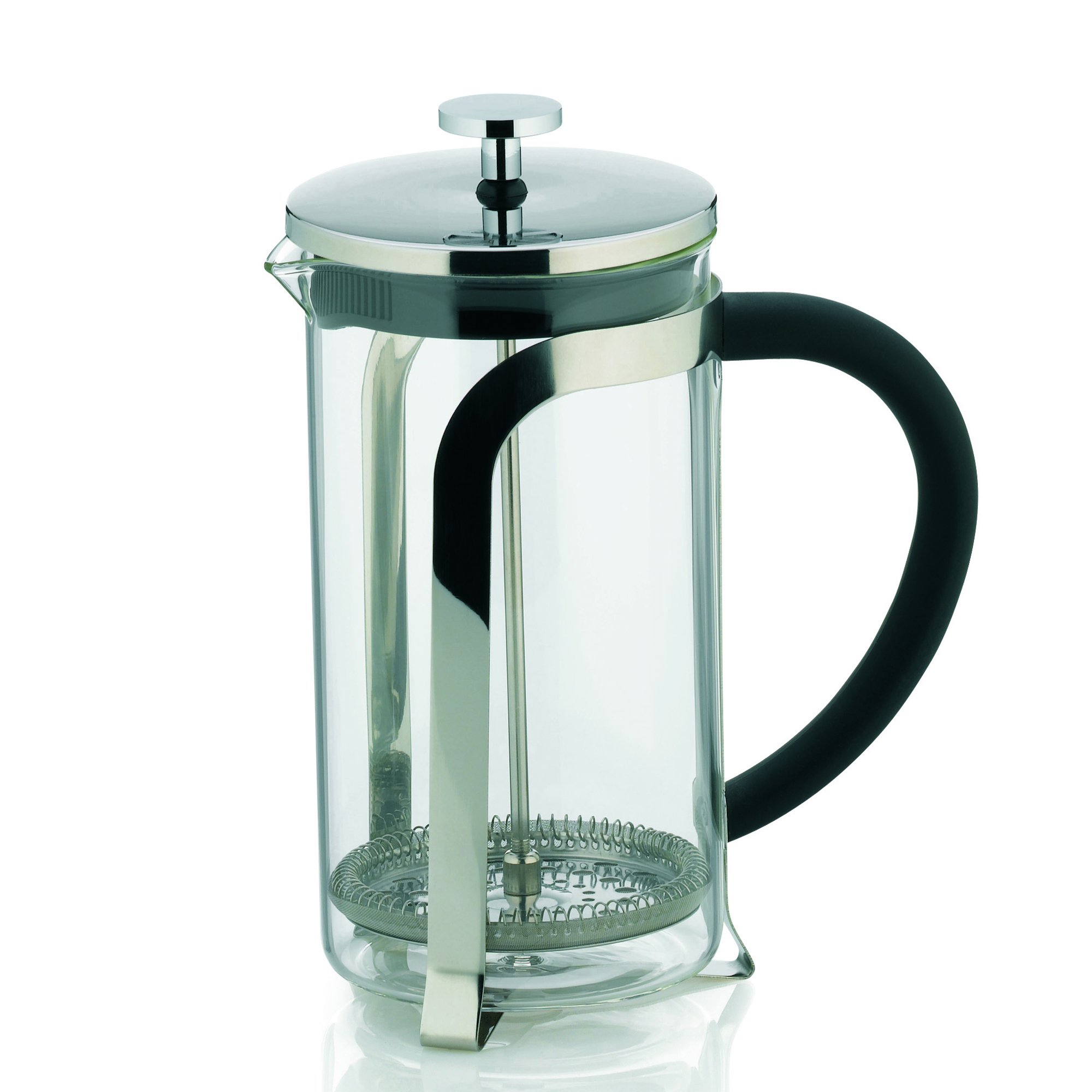 Kela 10852 Coffee Maker, 6 Cups, 1 l, Glass/Stainless Steel – Venecia