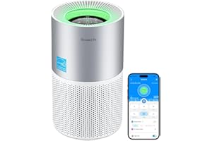 GoveeLife Air Purifiers for Home, Smart Air Purifier for Large Rooms with App & Alexa Control, Covers up to 1162ft², Air Qual