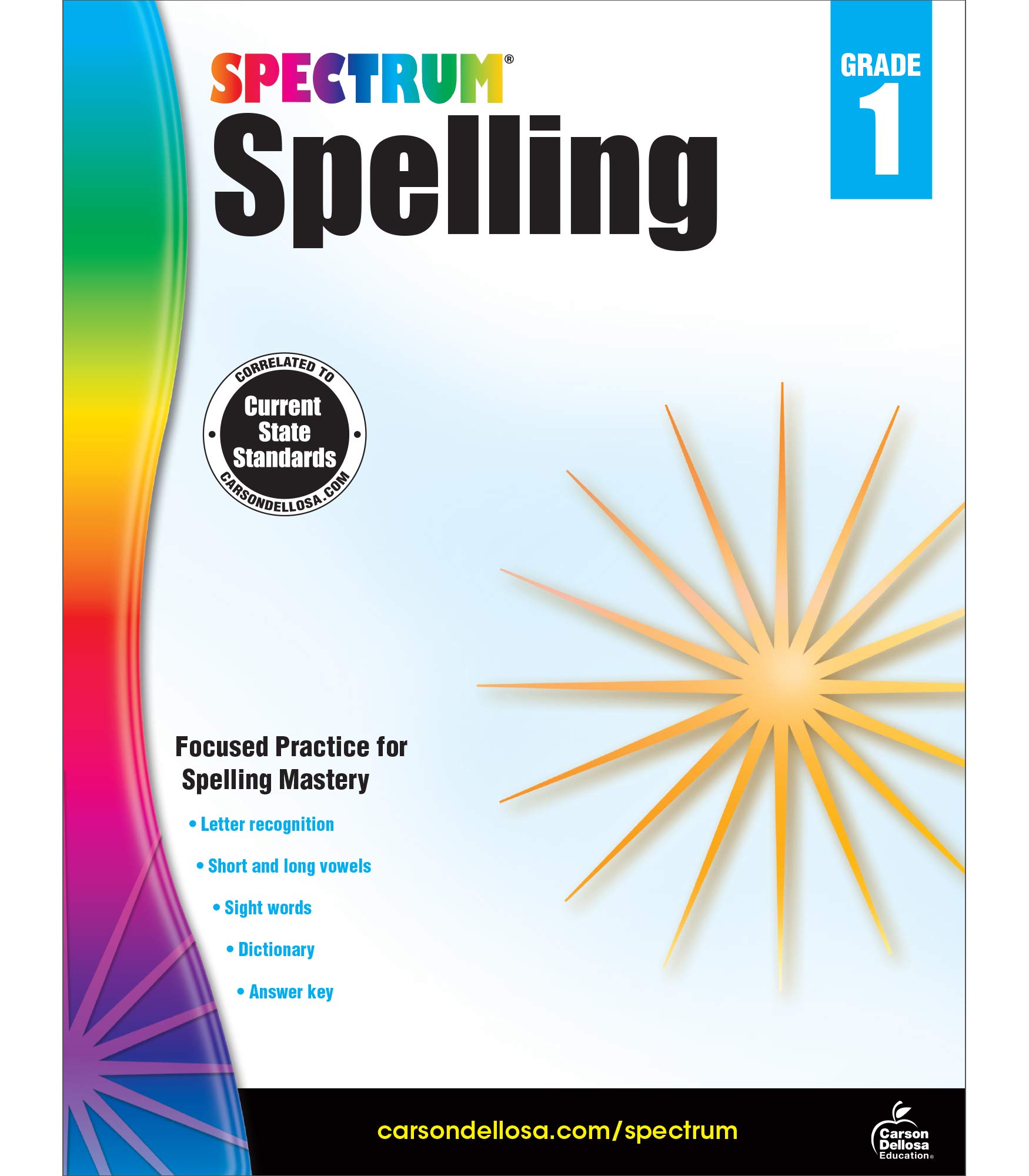 Amazon Spectrum Spelling Grade 1 Spectrum Vocabulary Spelling Amazon Spectrum Spelling Grade 1 Spectrum Vocabulary Spelling