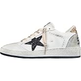 Golden Goose Ballstar Glitter Star Women's Trainers 10750 White, Gold and Black