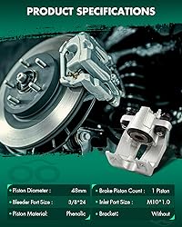 SCITOO 184850 184851 Rear Left & Right Disc Brake