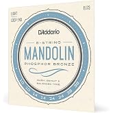 D'Addario Phosphor Bronze Mandolin Strings EJ73, 10-38 | D'Addario mandolin strings deliver warm phosphor bronze tone, accurate intonation, bright projection and lasting performance.