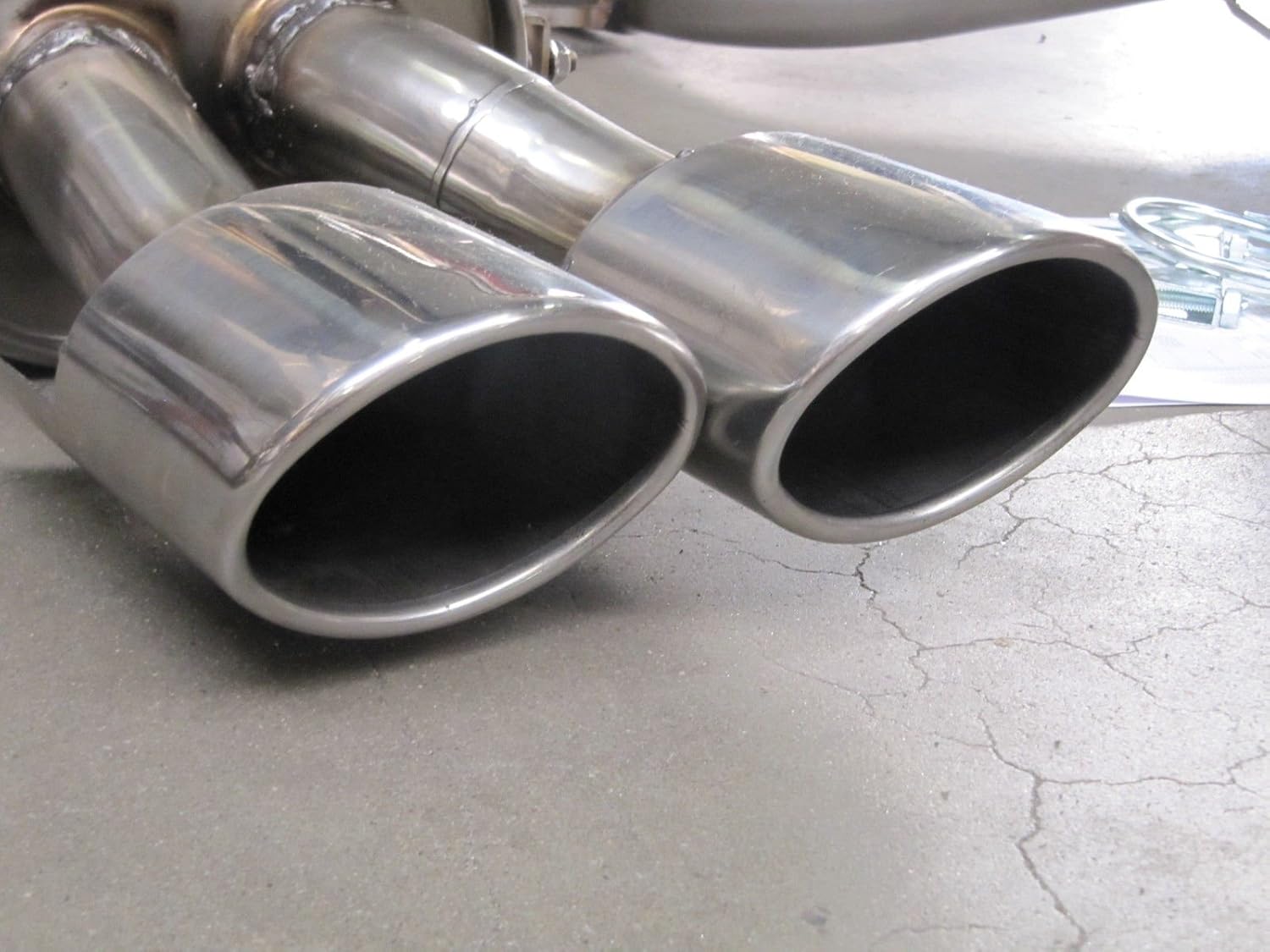 A8 4E Quattro Duplex Edelstahl Sportauspuff 4 Rohr Mit T Uuml V