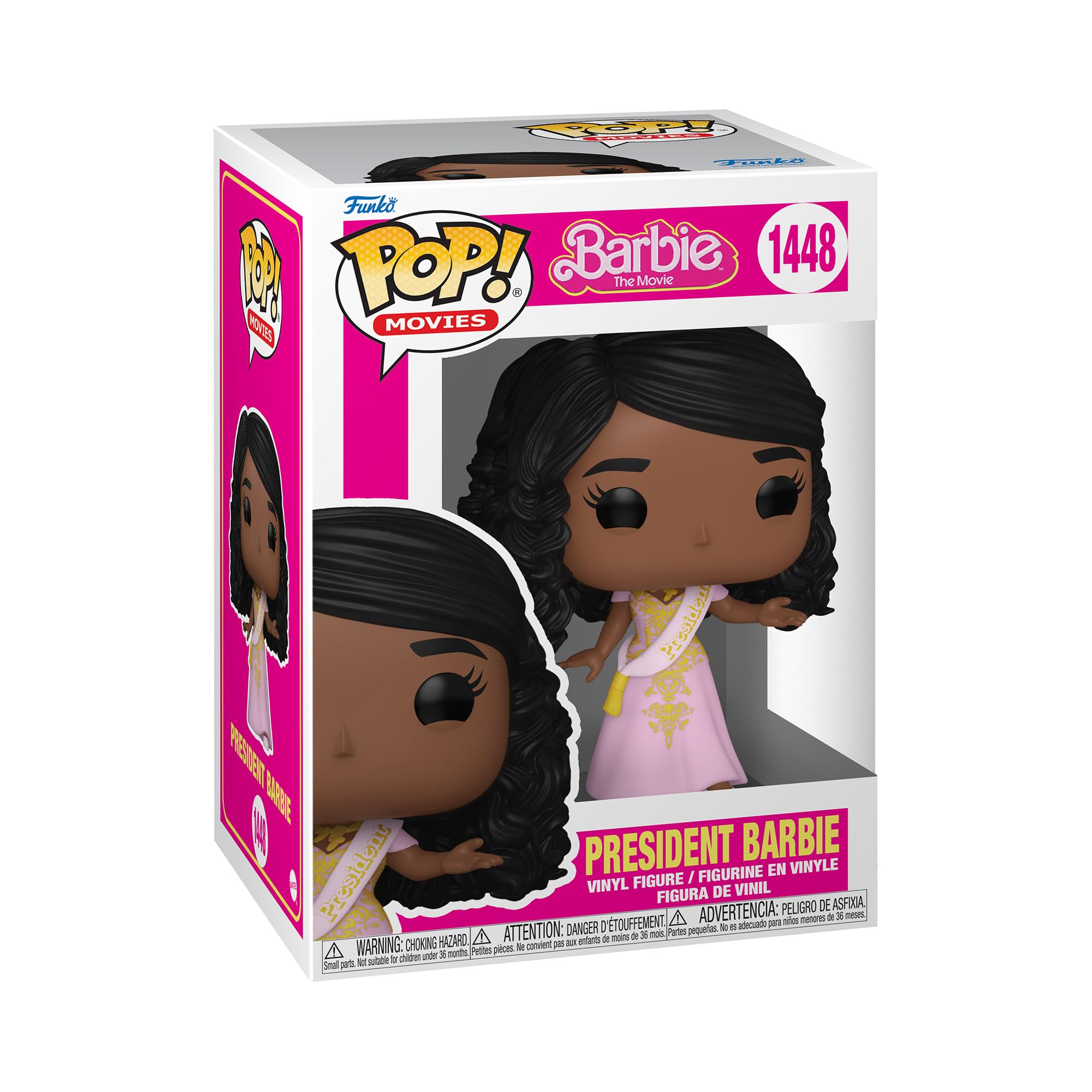 Funko POP! Movies: Barbie - President Barbie - Collectable Vinyl Figure - Gift Idea - Official Merchandise - Toys for Kids & Adults - Movies Fans - Model Figure for Collectors and Display
