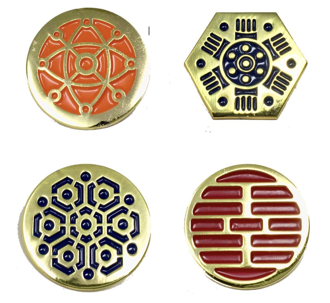 Alien USCSS Nostromo Weyland Yutani Crew Uniform Pins Collection