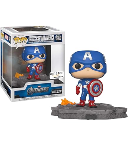 Amazon.com: Unmasked Captain America Funko PoP! 2015 Convention