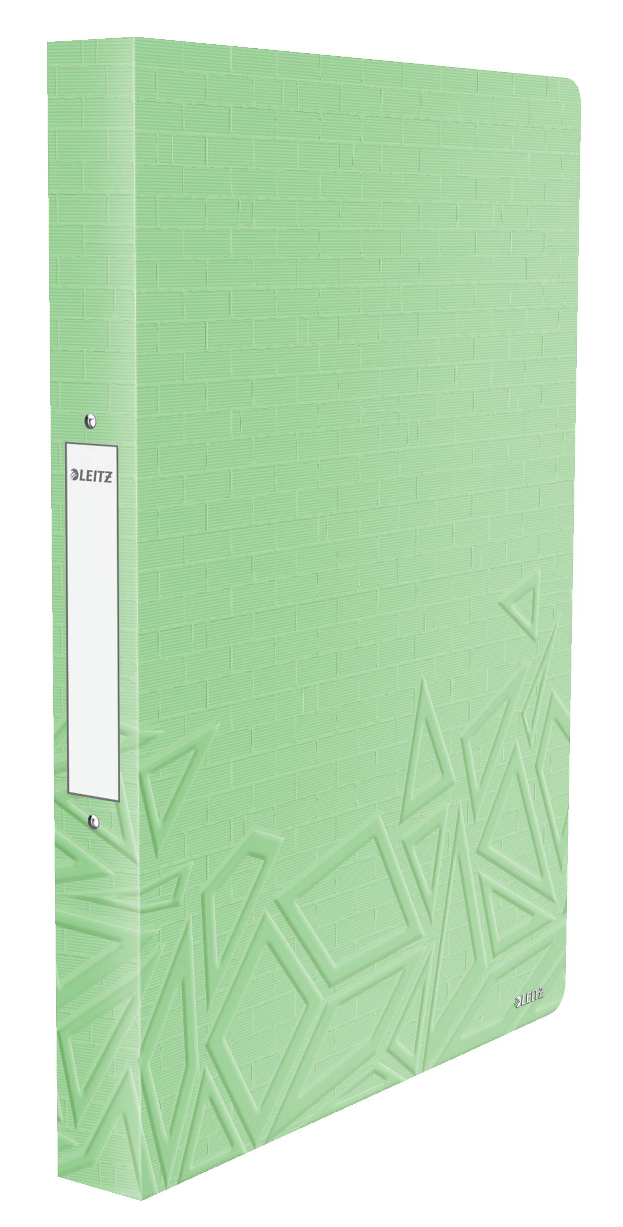 Leitz Urban Chic A4 Ring Binder, Green, 26mm Spine Width, 2 Ring Mechanism, Urban Chic, 42070050