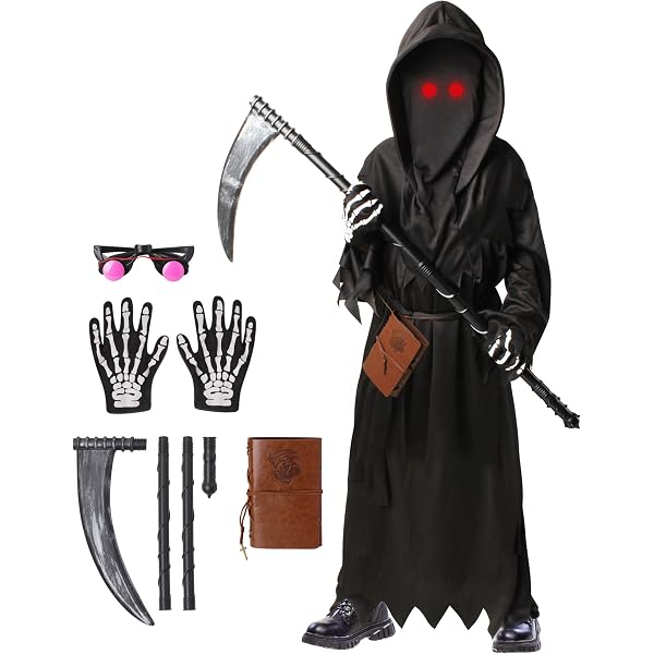 Smiffys Ninja Assassin Backpack Costume For Kids - Includes 2 Swords, 2 Daggers & Star