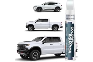 SNSIR Summit White(GAZ/WA8624) Touch Up Paint Compatible with Chevrolet, Car Paint Pen Scratch Repair Two-In-One Touch Up Paint, Premium Car Scratch Remover for Deep Scratches
