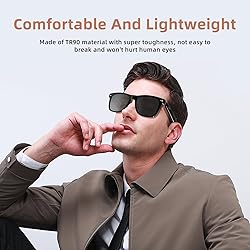Smart Sunglasses, 5.3 Bluetooth Audio Glasses for