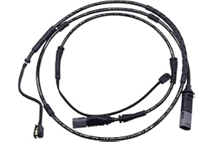 HiSport 34356792289 Front Brake Pad Wear Sensor + 34356792292 Rear Brake Pad Wear Sensor Compatible with BMW 228i 320i 328i 330i 335i,2BWS0277 0841949 PWS290 0841950 084-1950 14AWG