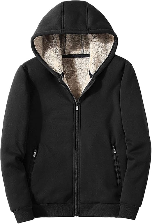 cashmere thickening sweater hooded male