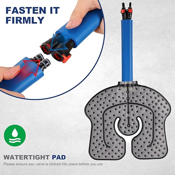MEDICAL COLD THERAPY SYSTEM ICE MACHINE FOR KNEE PAIN RELIEF CRYOTHERAPY FREEZE KIT WITH UNIVERSAL PAD FOR SHOULDER ANKLE BACK HIP LEG ARTHRITIS SWELLING INJURY RECOVERY (DARK BLUE)