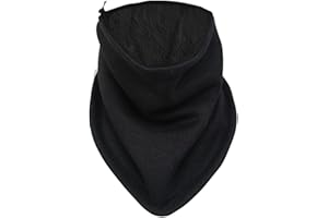 Heat Logic Winter Neck Warmer for Women, Ski Neck Gaiter Face Scarf, Fleece Gaiter Mask, Thick Windproof Scarf for Women