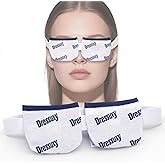 Heated Eye Mask & Microwavable Eye Compress | Gentle Steam Heat for Eye Comfort 1pc White