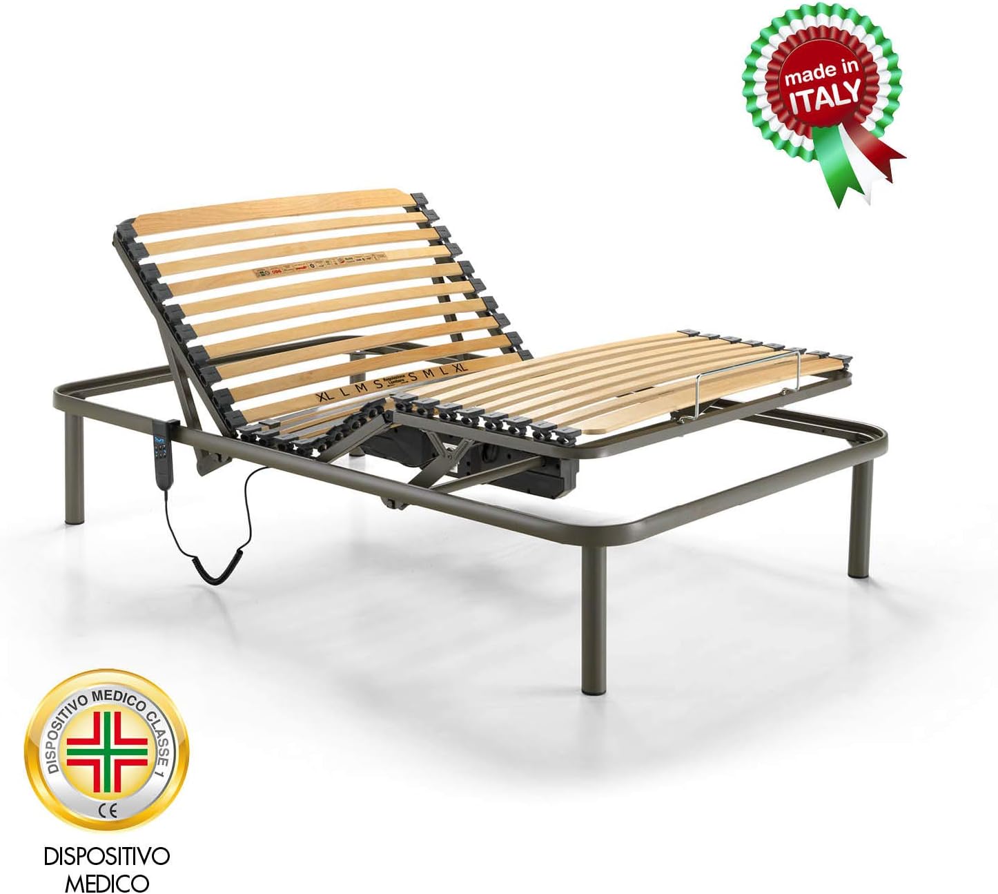 telaio del letto con rete a doghe