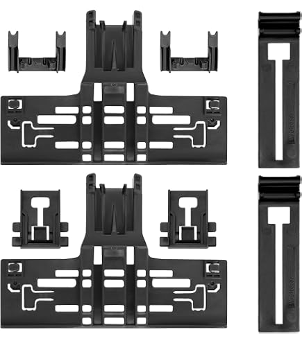 2-Pack Dishwasher Rack Adjuster Replacement – Fits W10195840, AP6016800, WPW10195840, Compatible With Top Rack - View #8