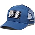 Columbia Unisex-Adult Pfg Fish Flag Mesh Snap Back